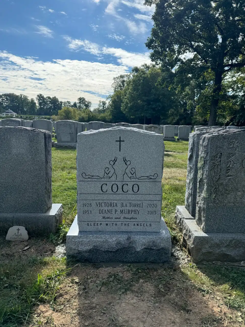 Granite Headstone hand-carved by Memorial Guide in NJ — image 6