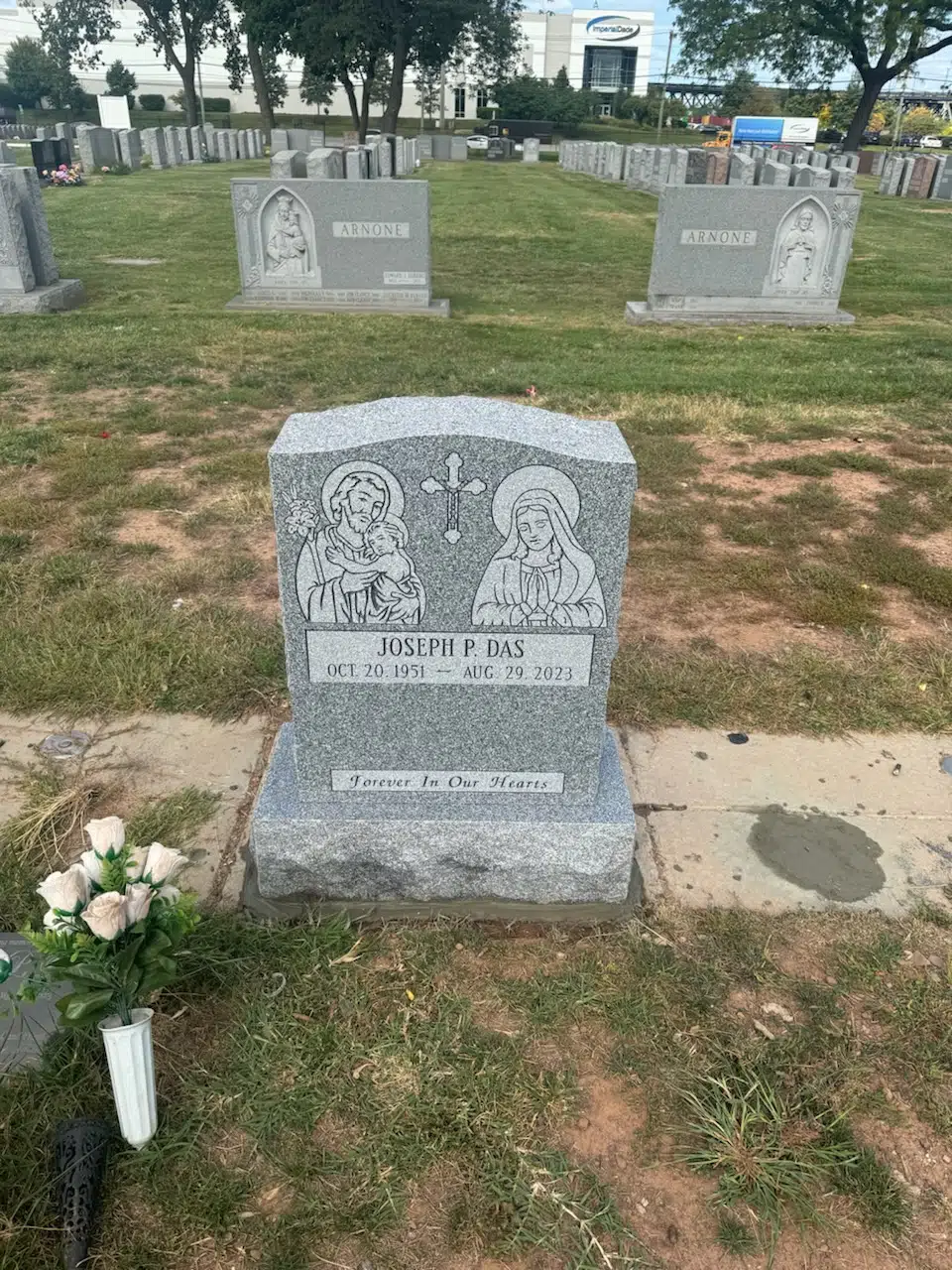 Granite Headstone hand-carved by Memorial Guide in NJ — image 7
